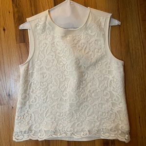 Chelsea 28 White Lace Top